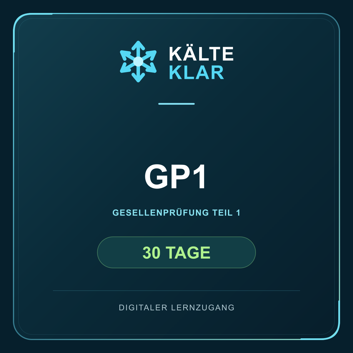 Kälte-Klar – 30 Tage / GP1