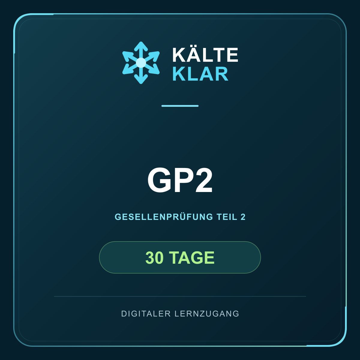 Kälte-Klar – 30 Tage / GP2