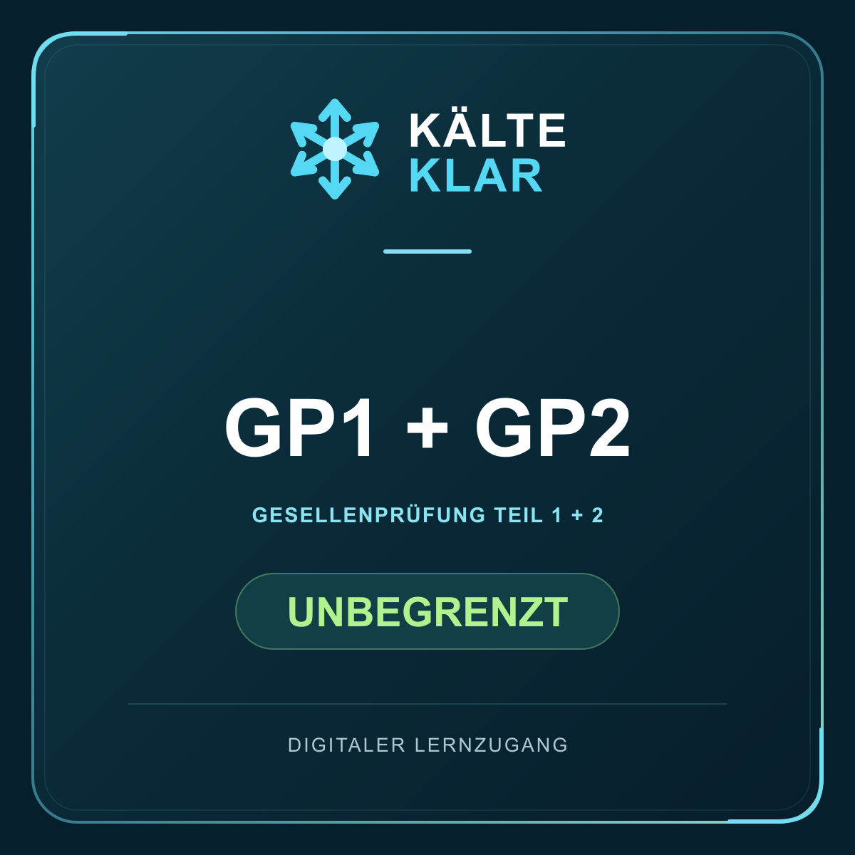 Kälte-Klar – Unbegrenzt / GP1 + GP2